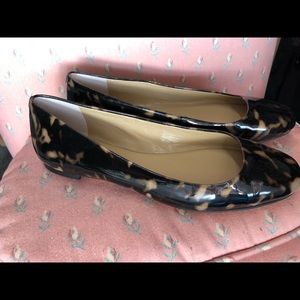Ann Taylor Tortoise shell flats.